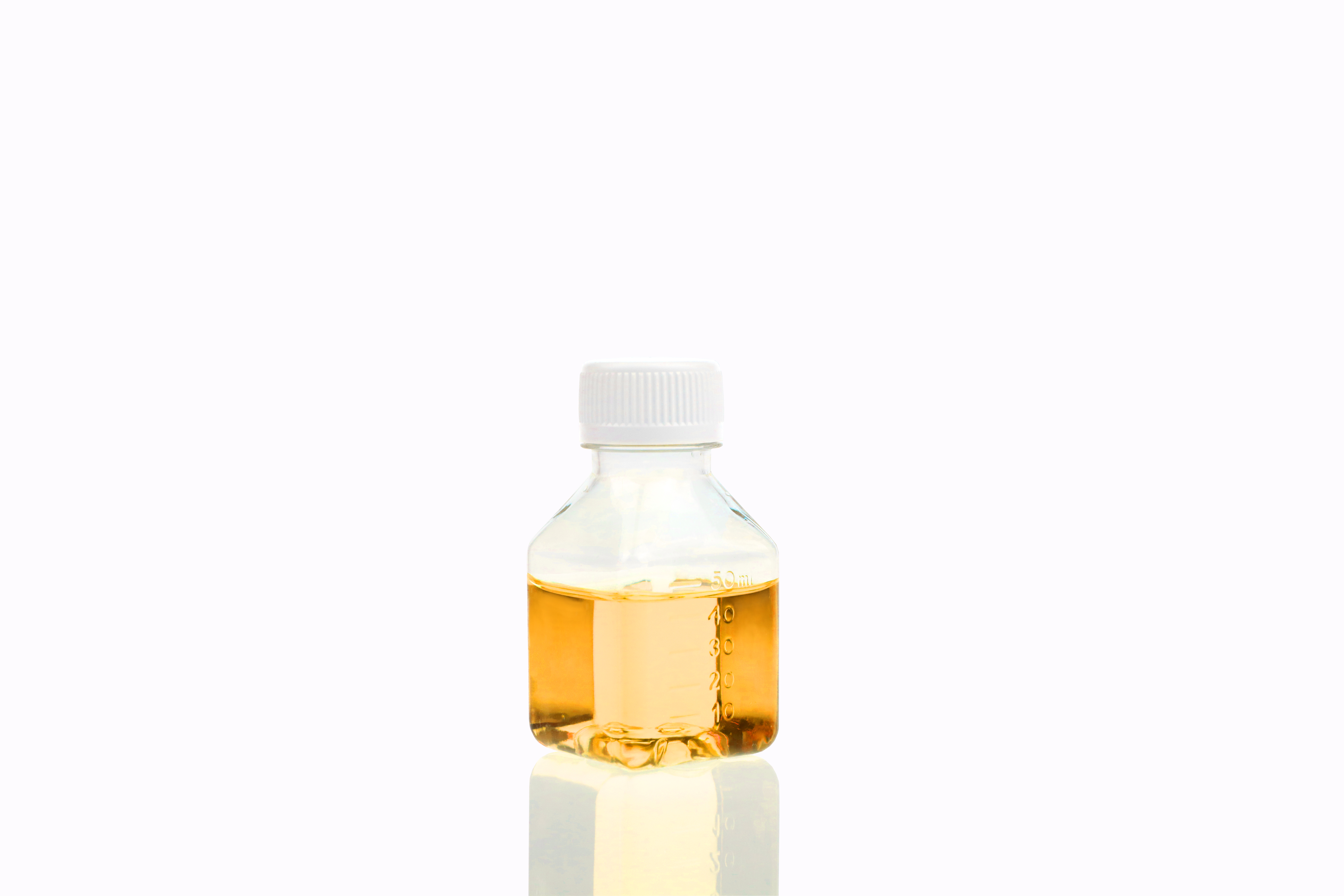 50mL Square media bottle